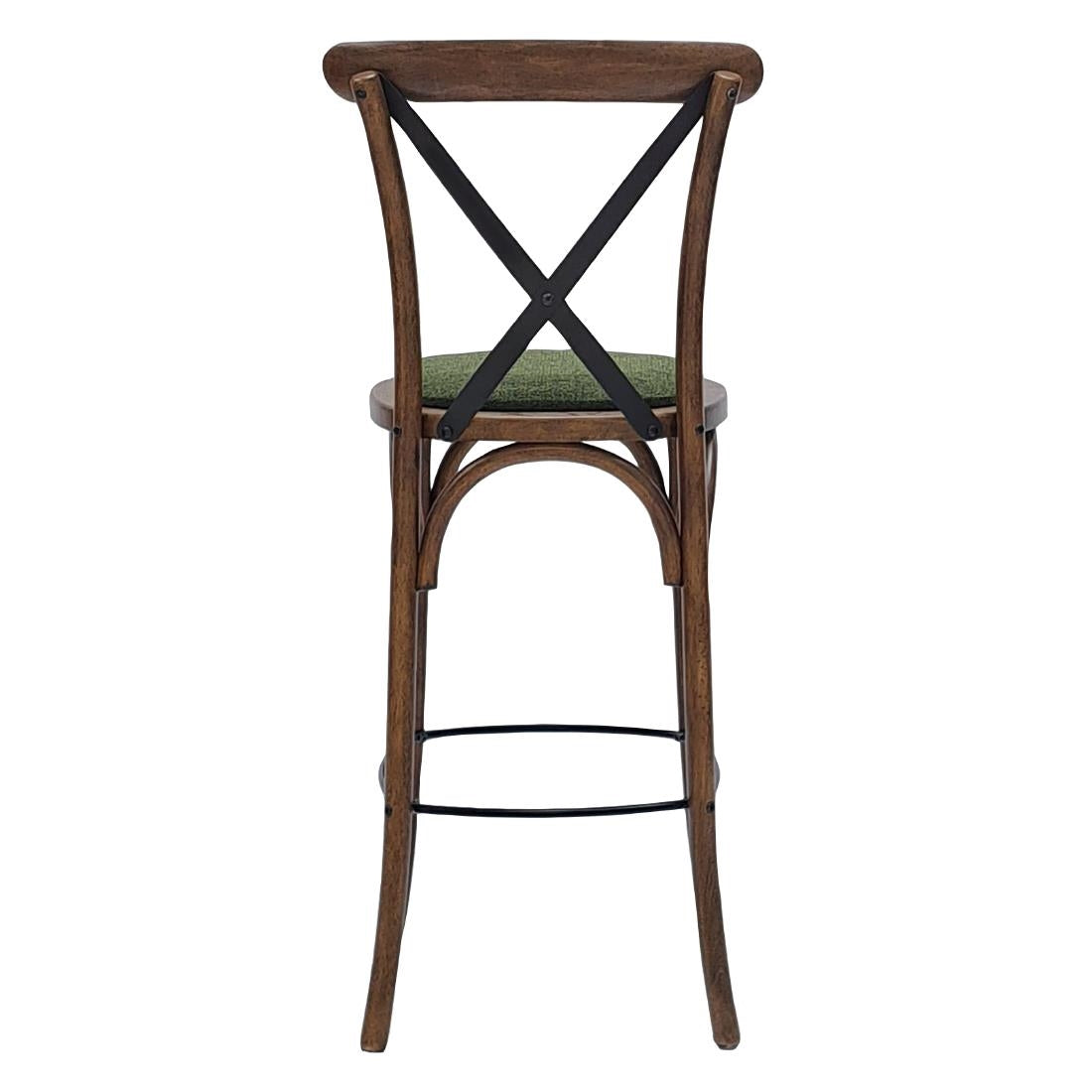 HX892 Bristol Bar Chair in Vintage with Shetland Forest Seat