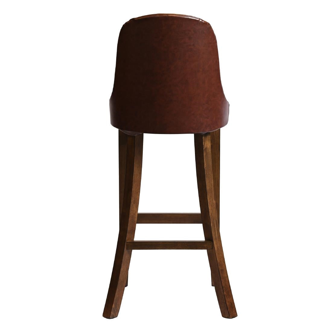 HX901 Kilsby Bar Chair in Vintage with Bison Espresso Seat