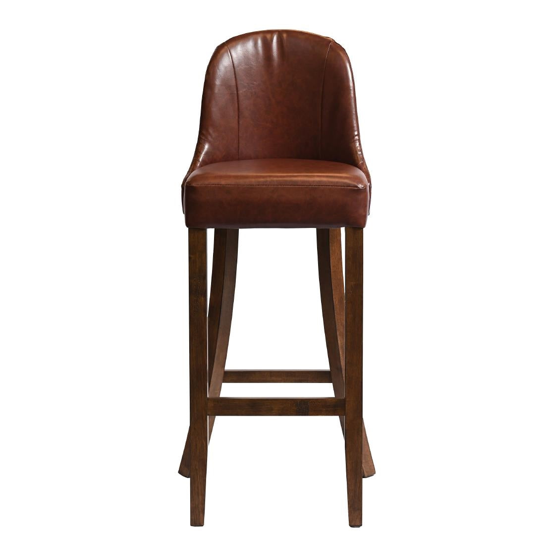 HX901 Kilsby Bar Chair in Vintage with Bison Espresso Seat