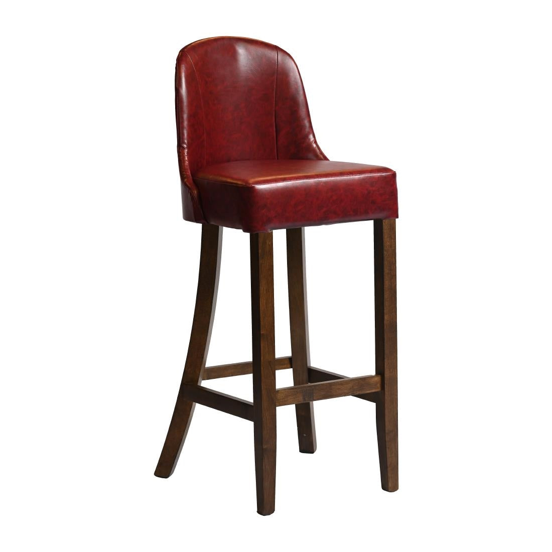 HX903 Kilsby Bar Chair in Vintage with Bison Bordeaux Seat
