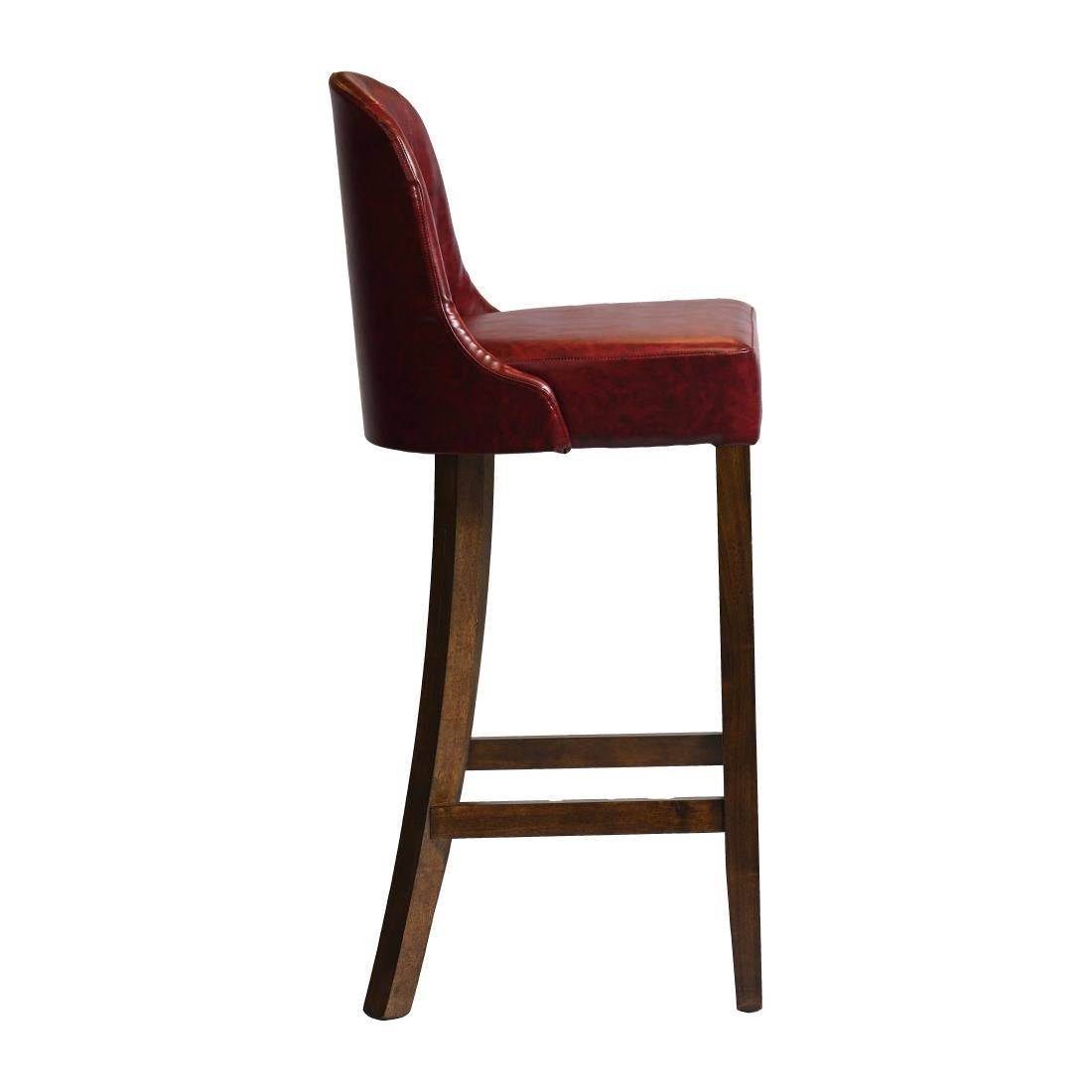 HX903 Kilsby Bar Chair in Vintage with Bison Bordeaux Seat