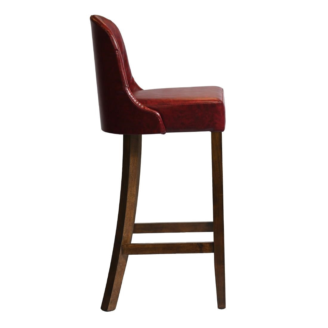 HX903 Kilsby Bar Chair in Vintage with Bison Bordeaux Seat