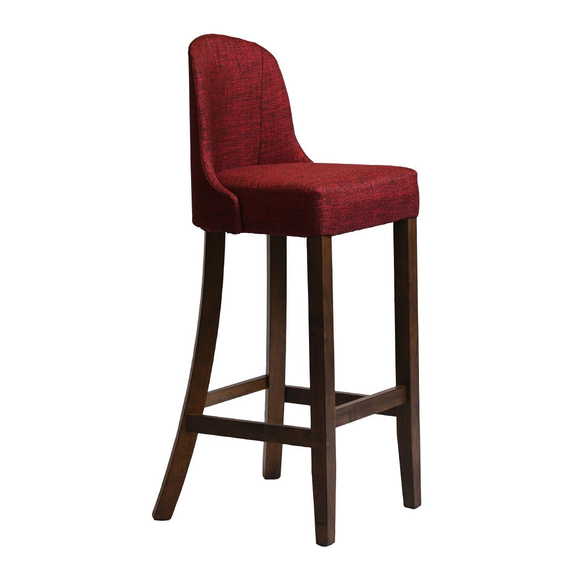 HX907 Kilsby Bar Chair in Vintage with Shetland Scarlett Seat