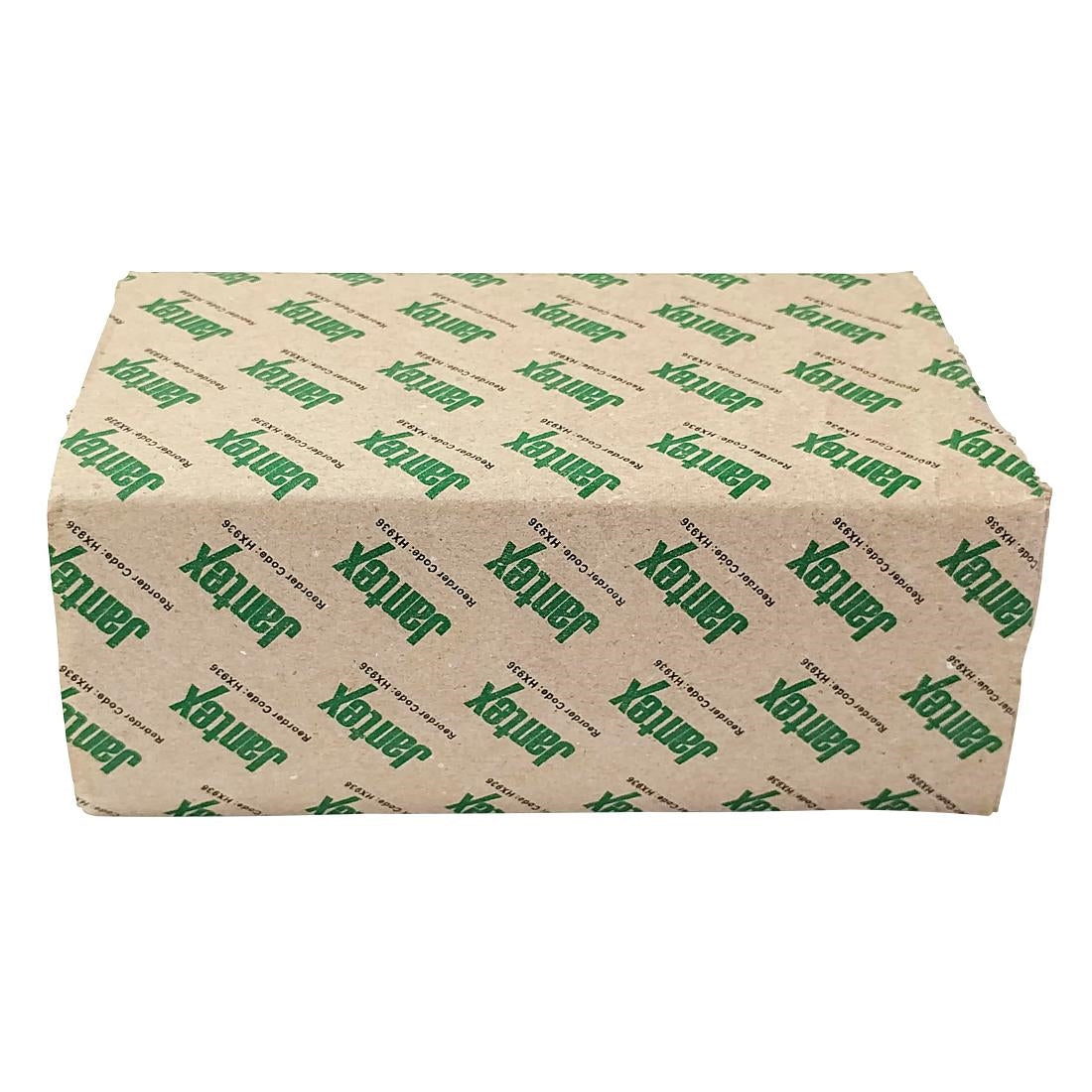 HX936 Jantex Green 100% Recycled C Fold Hand Towels 2ply (2250 Sheets)