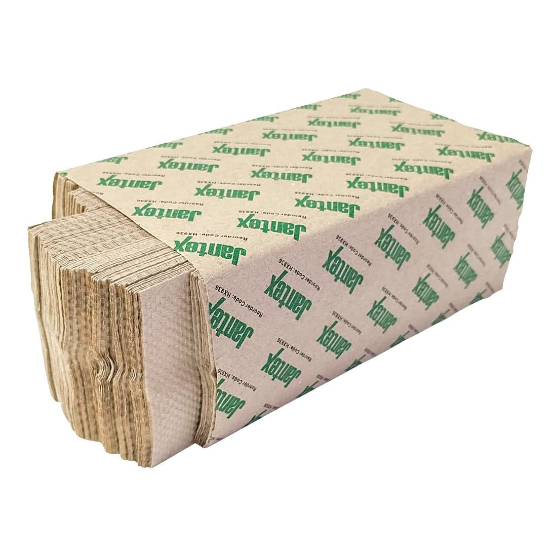 HX936 Jantex Green 100% Recycled C Fold Hand Towels 2ply (2250 Sheets)