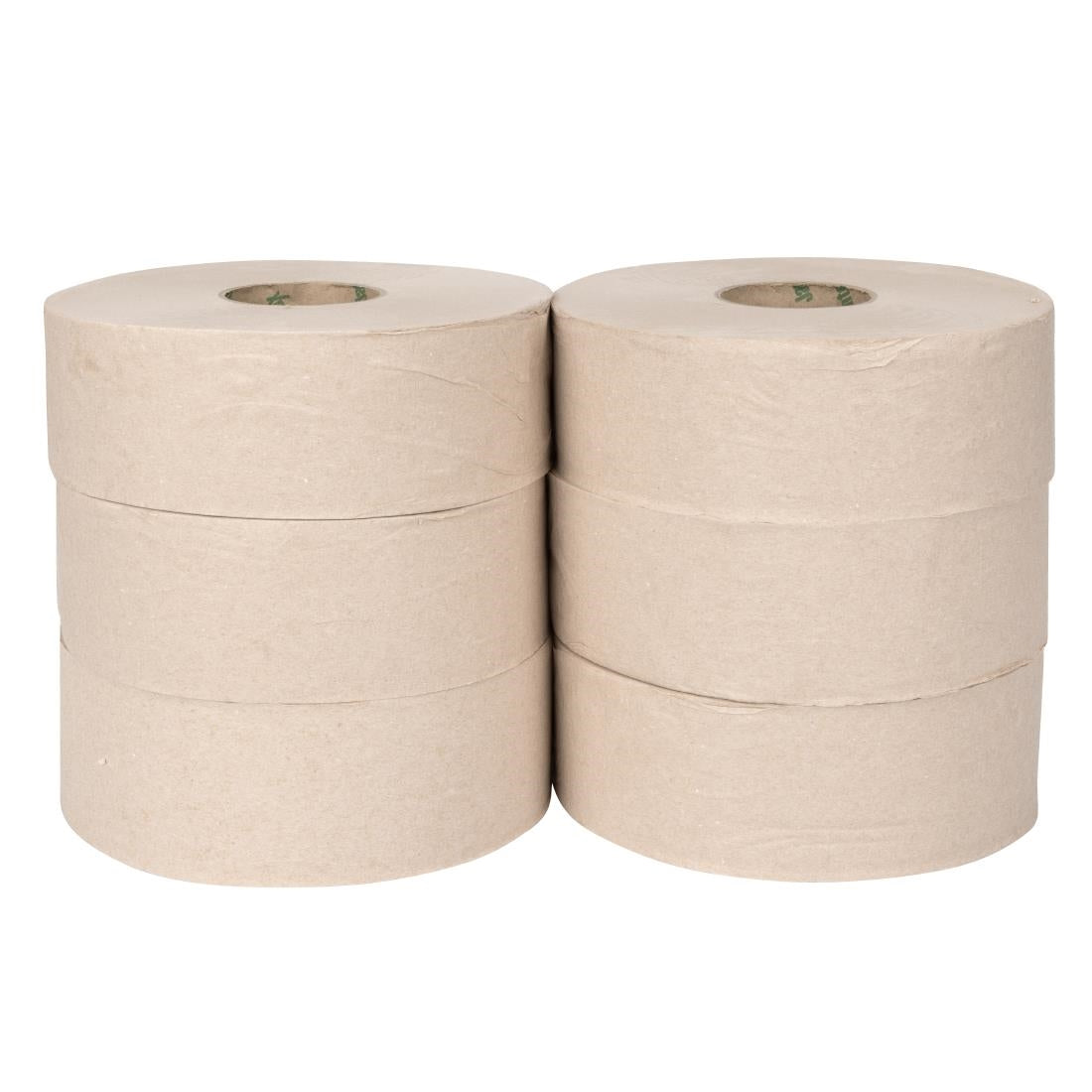 HX938 Jantex Green 100% Recycled Jumbo Roll Refill 2ply 300m (6 Pack)