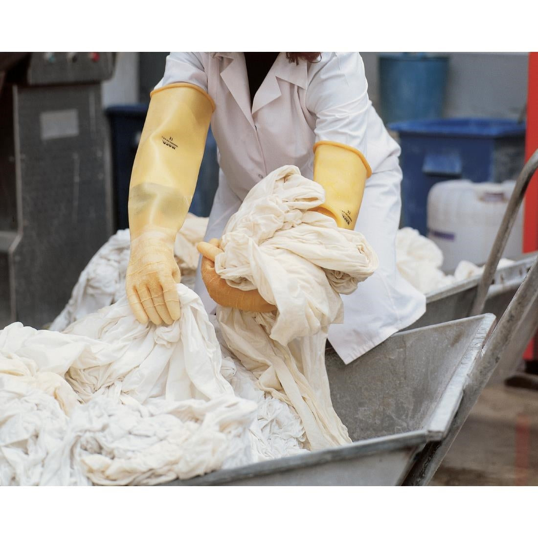 HX941 Mapa Trident Alto Heavy Duty Cleaning Gloves Size 9 (One Pair)