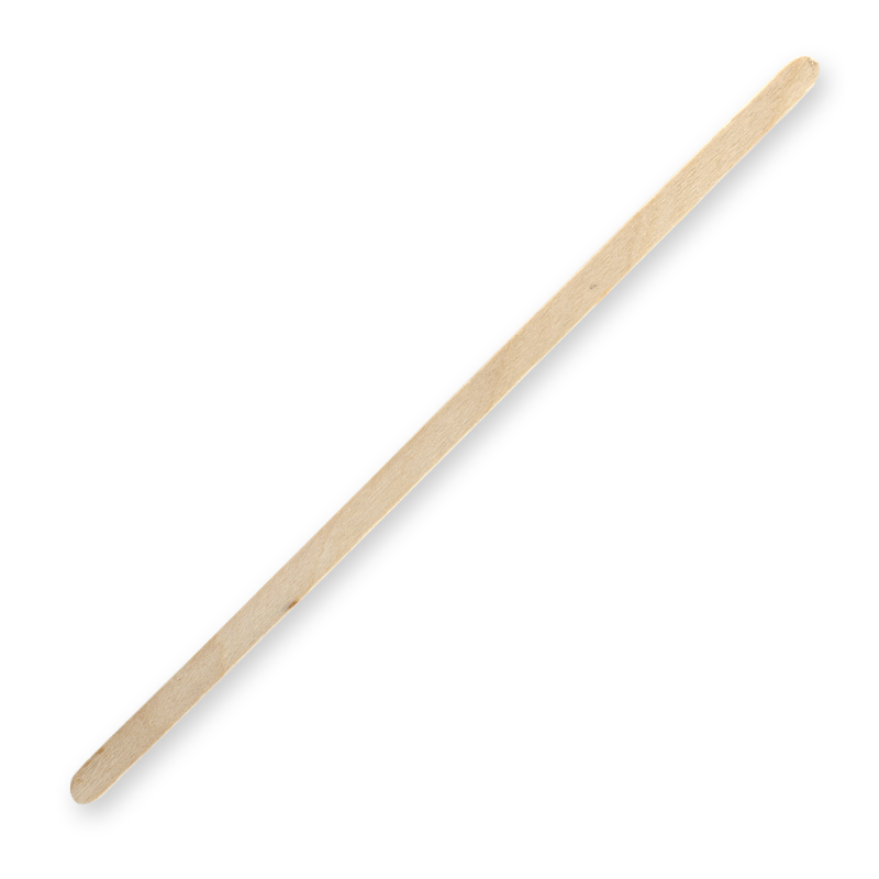 Wooden Coffee Stirrers - 18cm - FSC 100% - 10,000/ctn - wood - BioPak commercial catering consumable