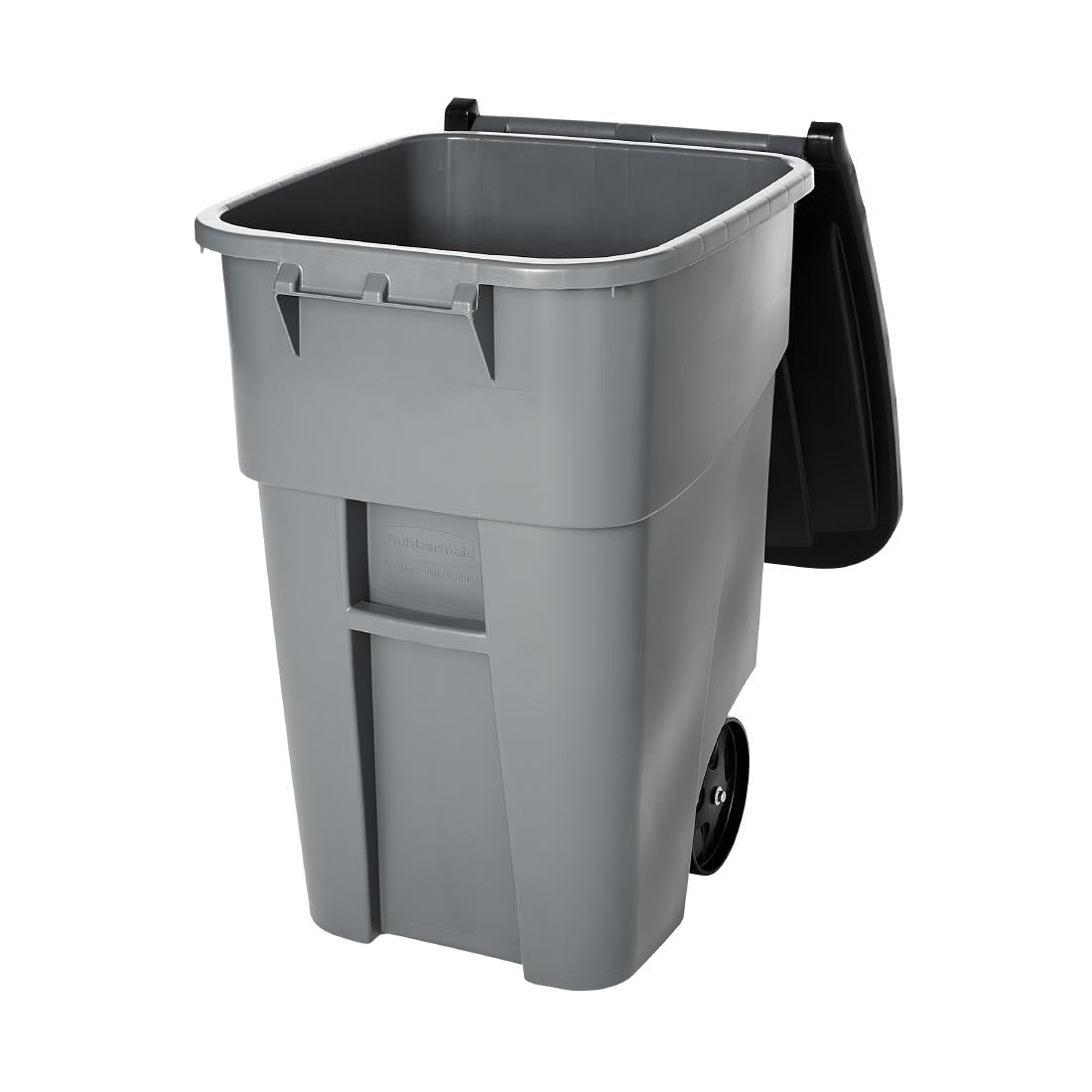 HY002 Rubbermaid Brute Rollout Container Grey 189Ltr