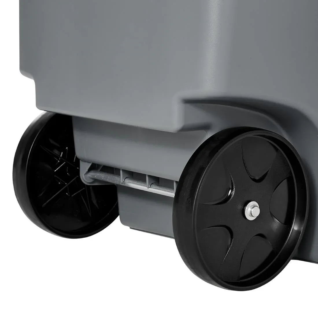 HY002 Rubbermaid Brute Rollout Container Grey 189Ltr