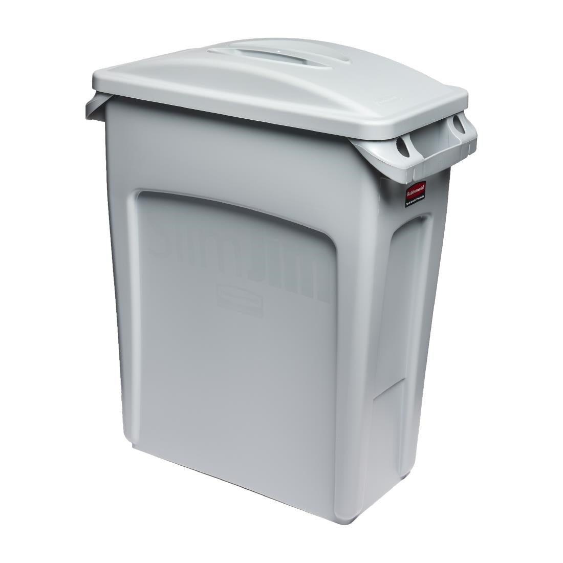HY032 Rubbermaid Slim Jim Handle Lid Grey