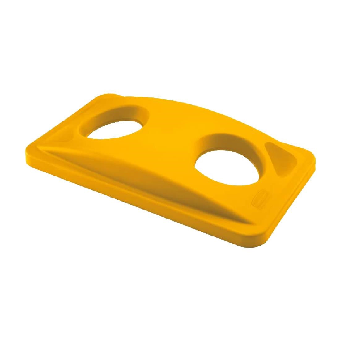 HY033 Rubbermaid Slim Jim Cans/Bottles Recycling Lid Yellow
