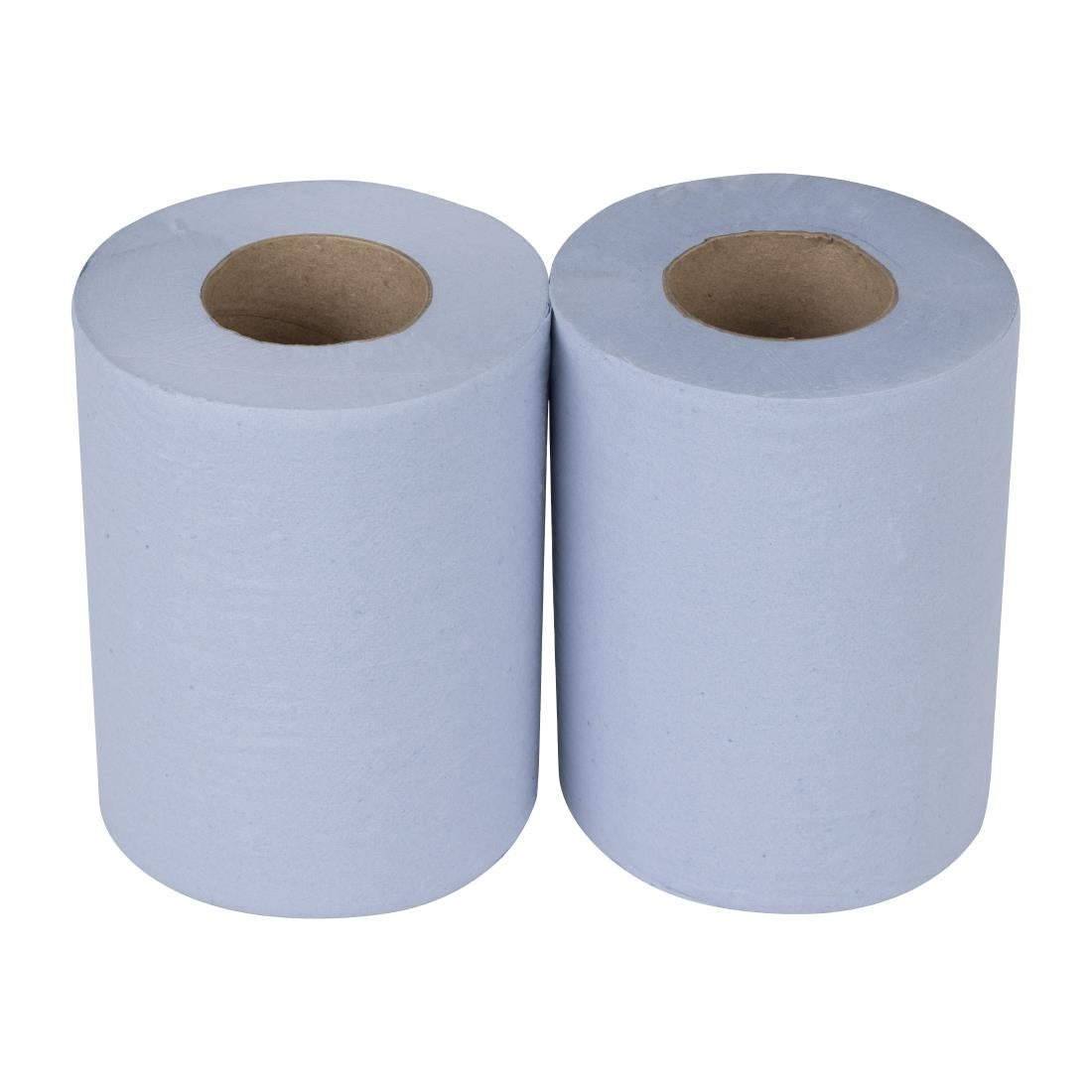 HY034 - Nisbets Essentials Centrefeed Blue Rolls 2-Ply 320 Sheets (2 pack)