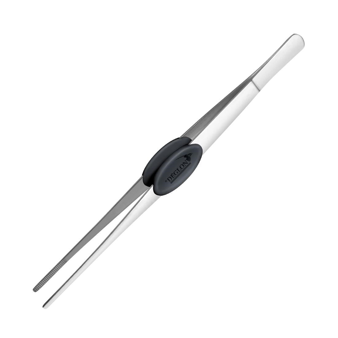 HY081 Deglon Precise Dressing Tweezers Straight 22cm