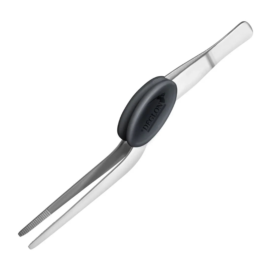 HY083 Deglon Precise Dressing Tweezers Bent 16cm