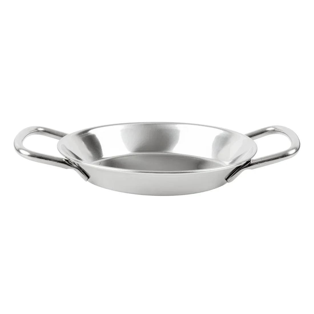 HY103 - Olympia Table Presentation Mini Paella Pan Stainless Steel 120mm
