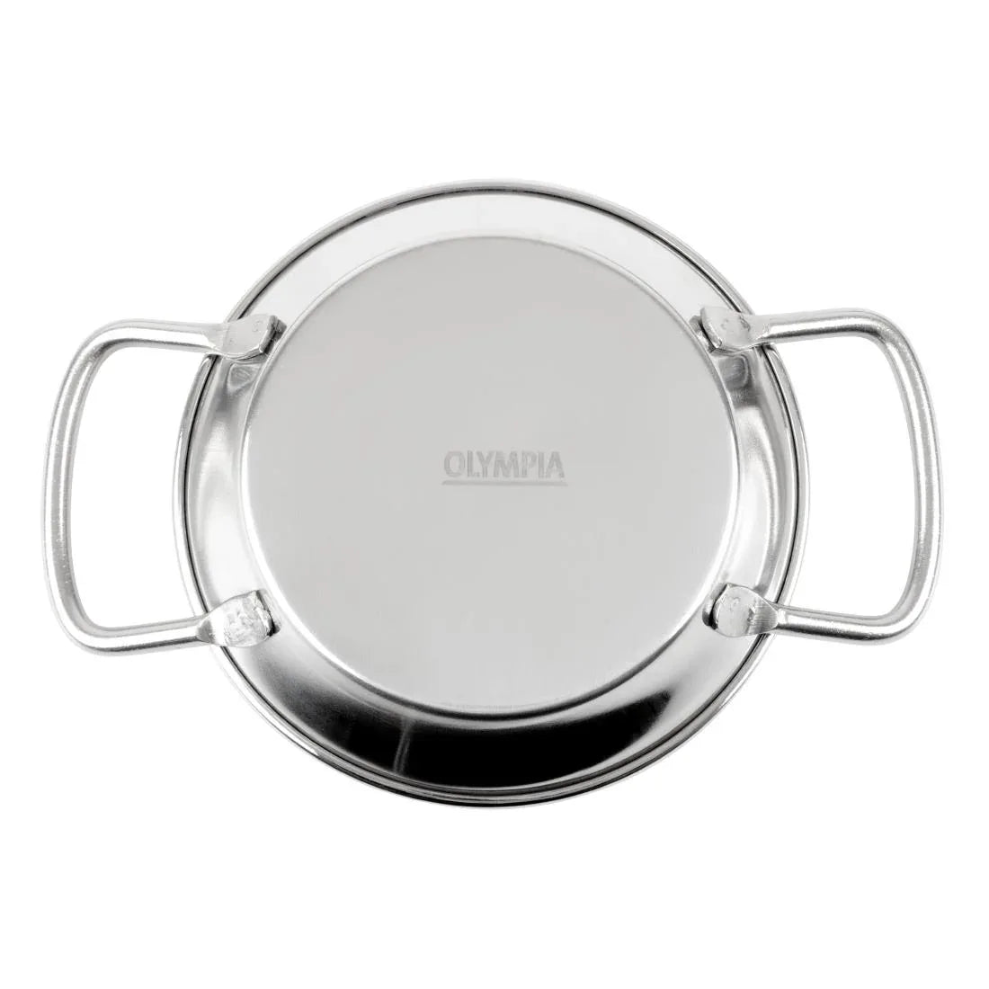 HY104 - Olympia Table Presentation Mini Paella Pan Stainless Steel 150mm