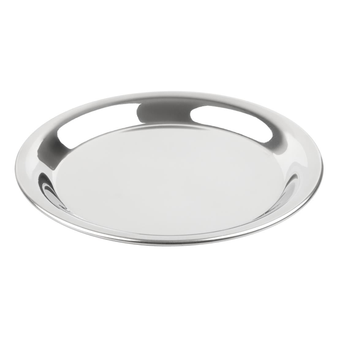 HY109 - Olympia Round Stainless Steel Tip Tray 150mm