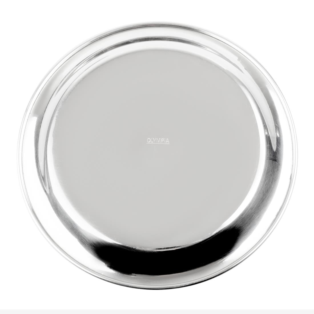 HY109 - Olympia Round Stainless Steel Tip Tray 150mm