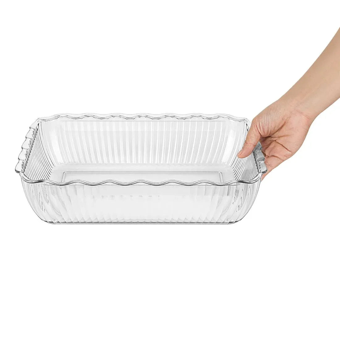 HY135 Olympia Kristallon Large Salad Crock - Clear