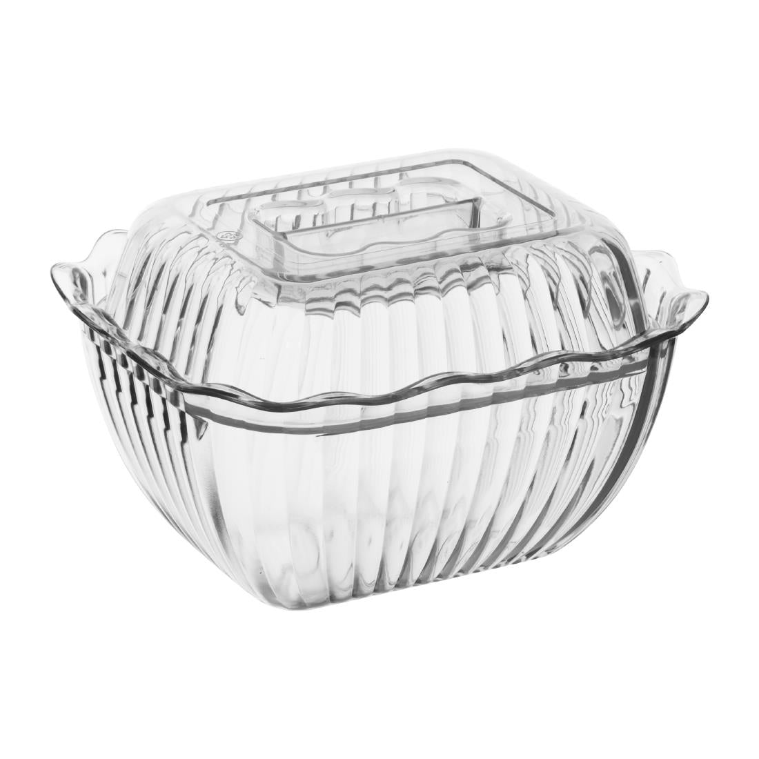 HY137 Olympia Kristallon Small Salad Crock - Clear
