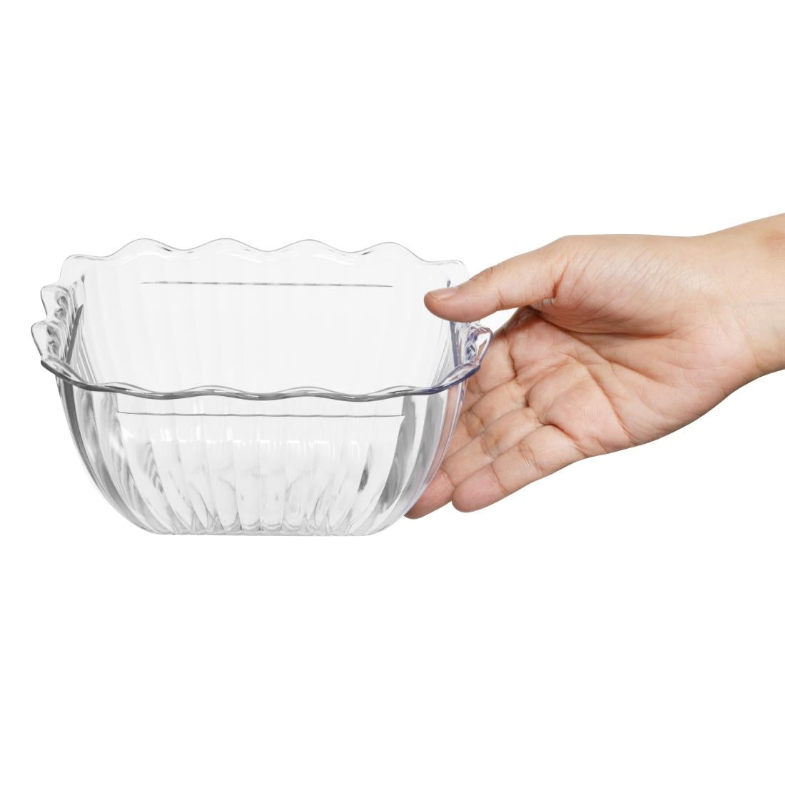 HY137 Olympia Kristallon Small Salad Crock - Clear