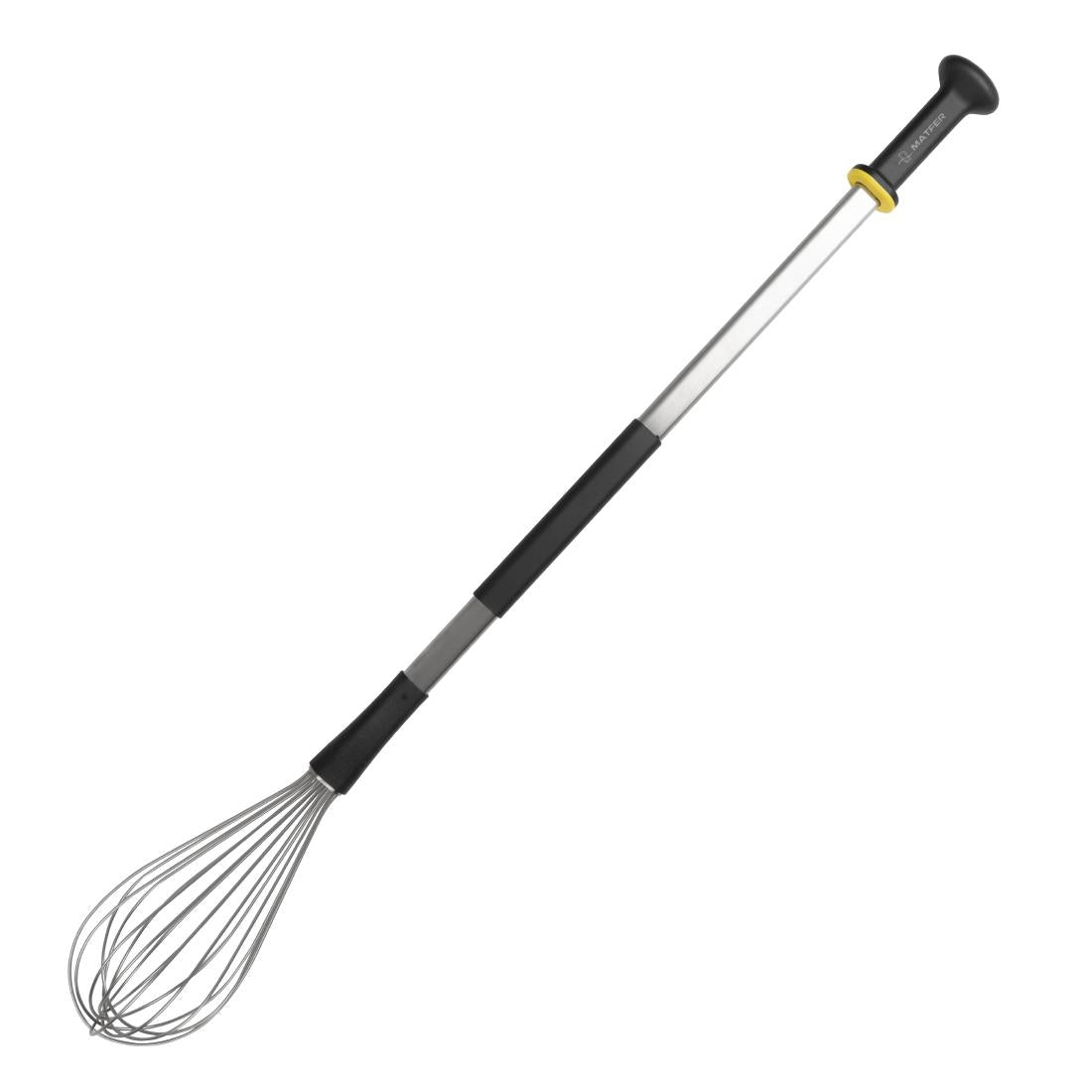 HY145 Matfer Bourgeat Ergo Giant Stainless Steel Whisk 120cm
