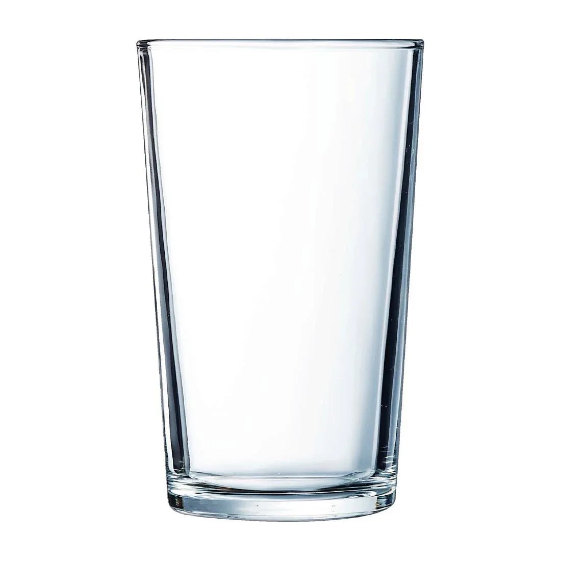 HY221 - Olympia Conical Half Pint Glasses UKCA-CE 285ml/10oz (24 Pack)