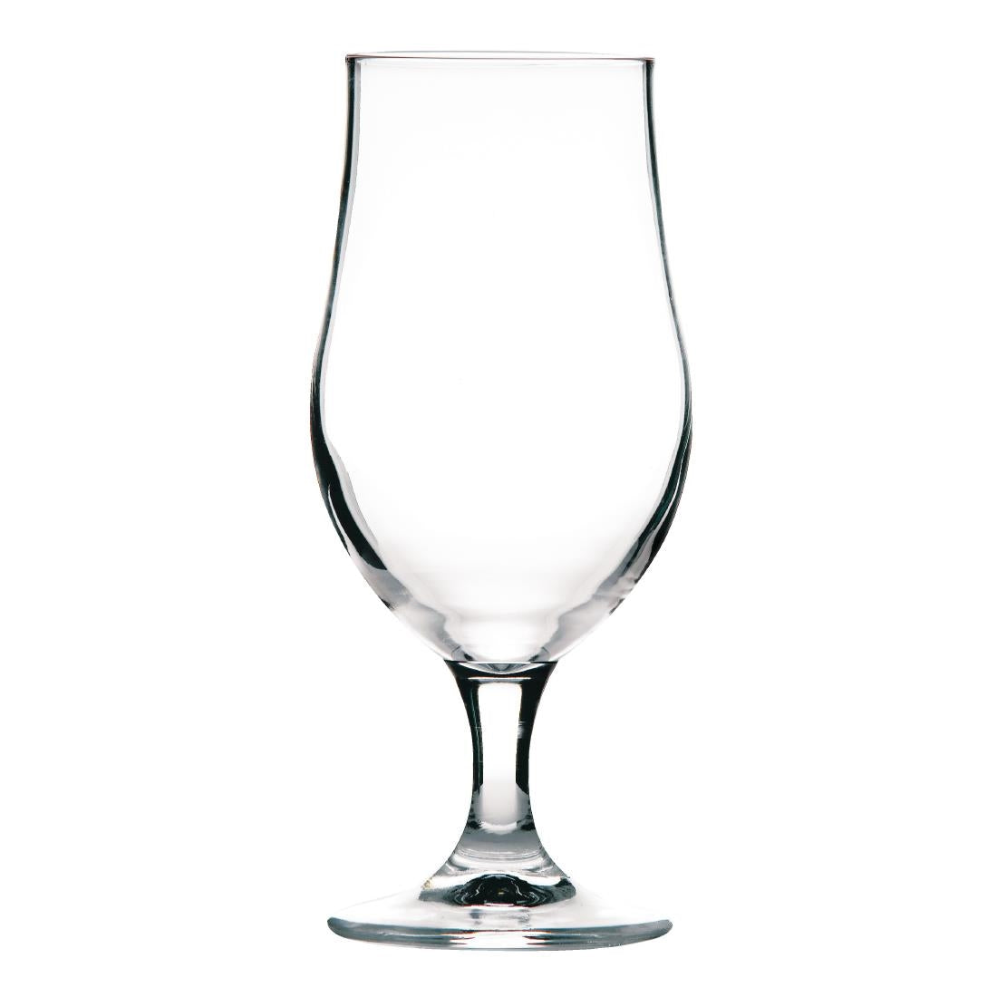 HY225 Onis Munique Stemmed Beer Glasses Lined UKCA 370ml (Pack of 6)