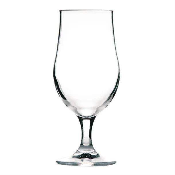 HY227 Onis Munique Stemmed Beer Glasses Nucleated UKCA 370ml (Pack of 6)
