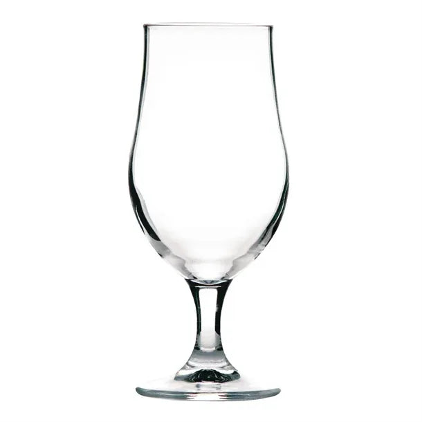 HY227 Onis Munique Stemmed Beer Glasses Nucleated UKCA 370ml (Pack of 6)
