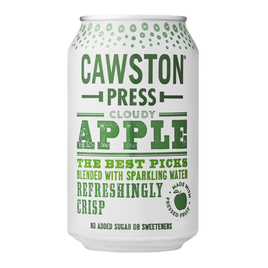 HY395 Cawston Press Sparkling Cloudy Apple Drink 330ml (Pack of 24)