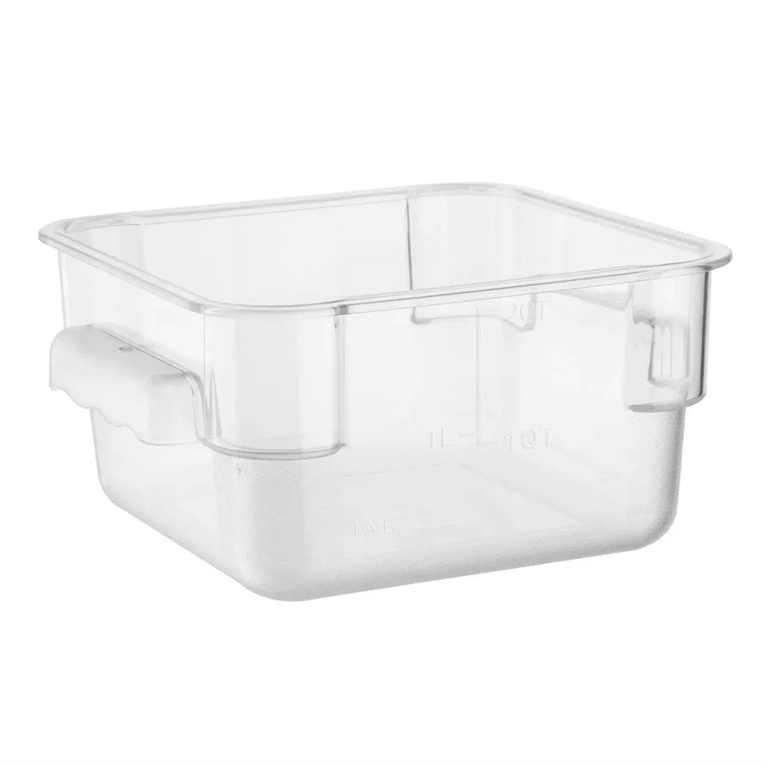 HY400 - Hygiplas Polycarbonate Square Storage Container 1.5Ltr