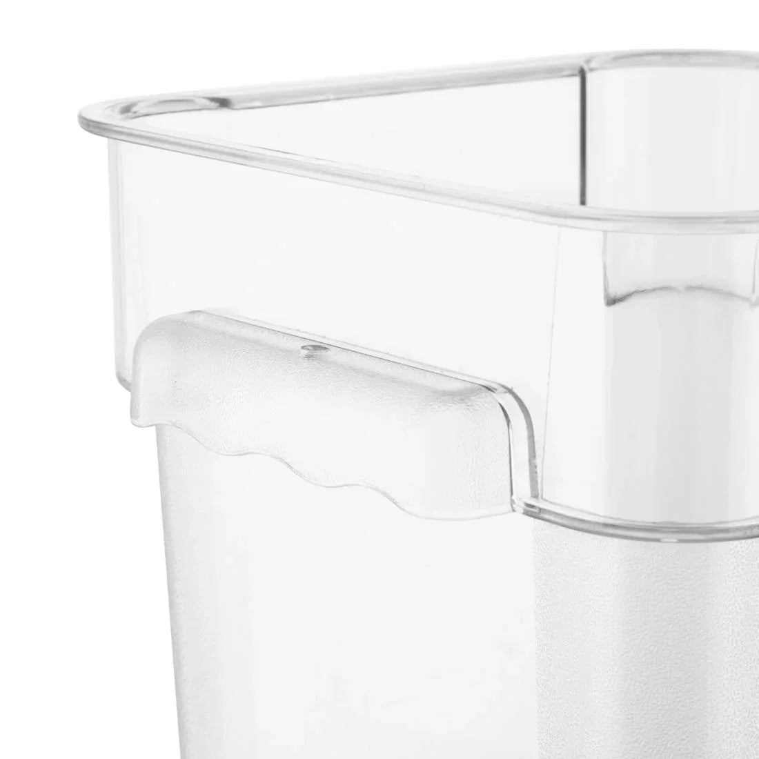 HY401 - Hygiplas Polycarbonate Square Storage Container 3.5Ltr