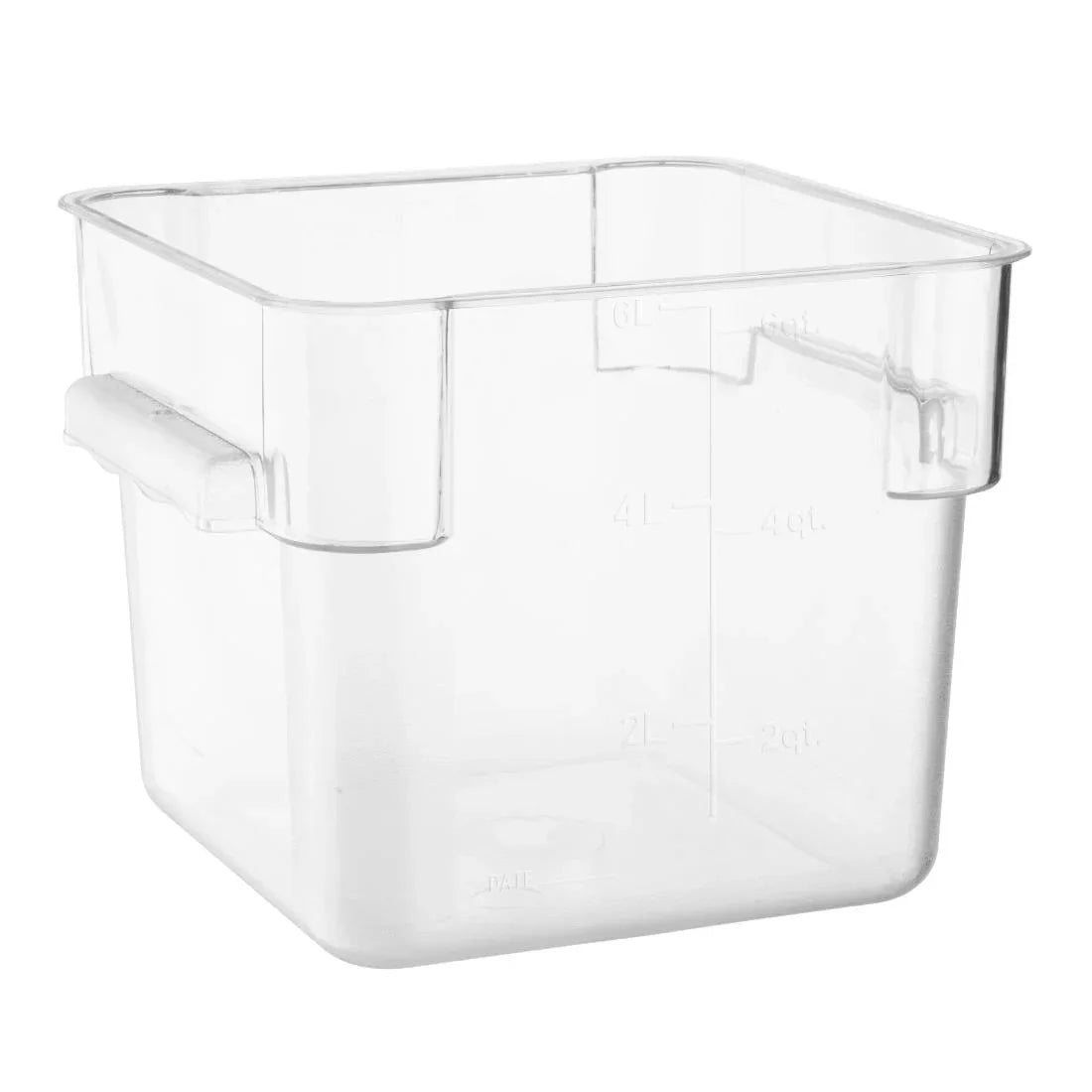 HY402 - Hygiplas Polycarbonate Square Storage Container 5.5Ltr