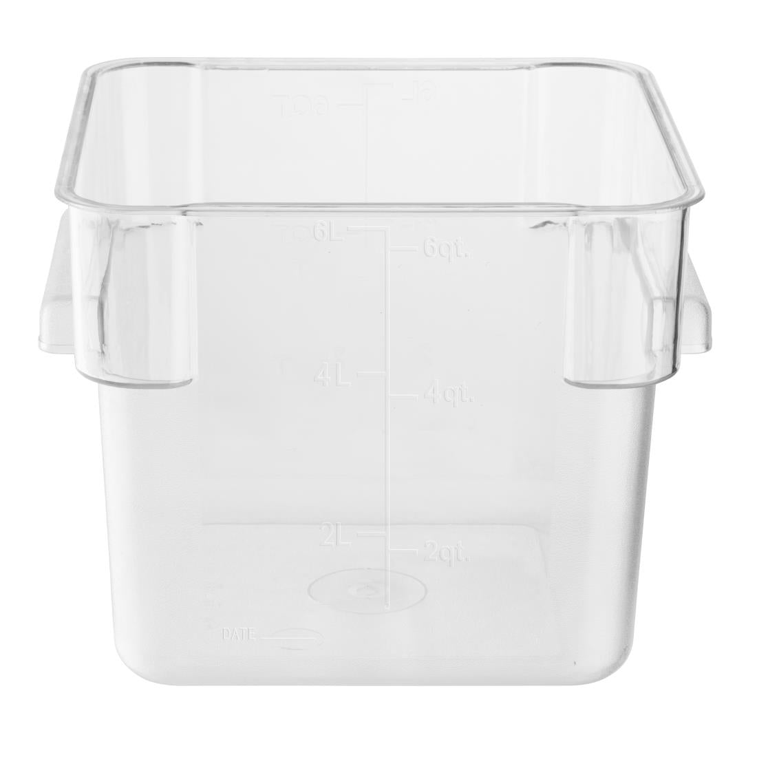 HY402 - Hygiplas Polycarbonate Square Storage Container 5.5Ltr