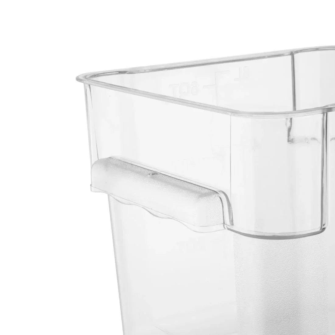 HY402 - Hygiplas Polycarbonate Square Storage Container 5.5Ltr