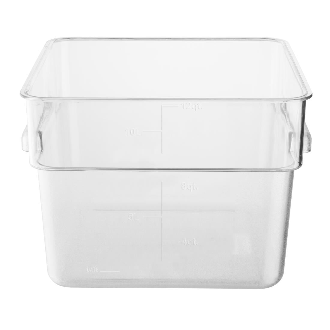 HY404 - Hygiplas Polycarbonate Square Storage Container 10Ltr