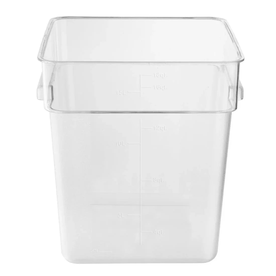HY405 - Hygiplas Polycarbonate Square Storage Container 15Ltr