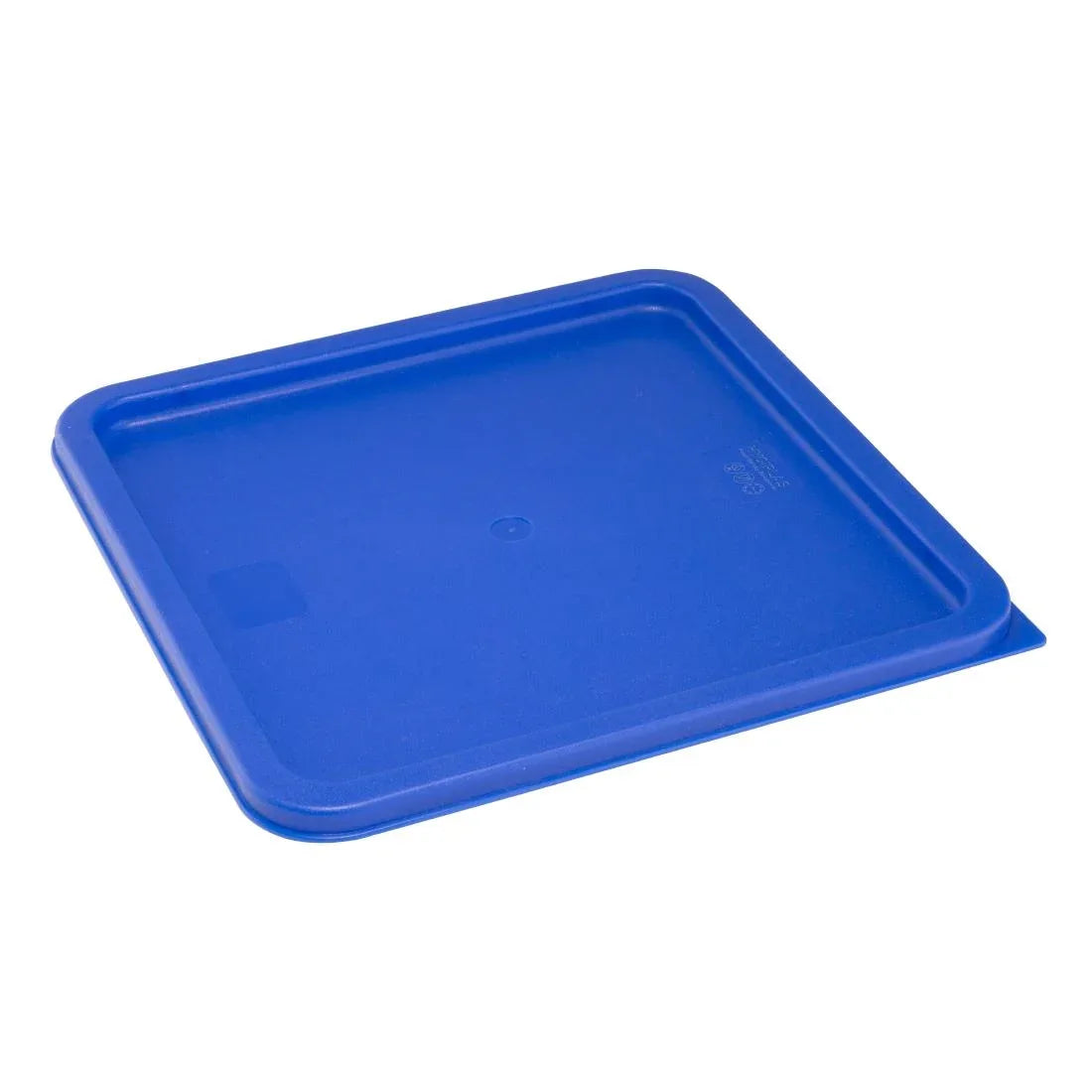 HY412 - Hygiplas Square Food Storage Container Lid Blue Large