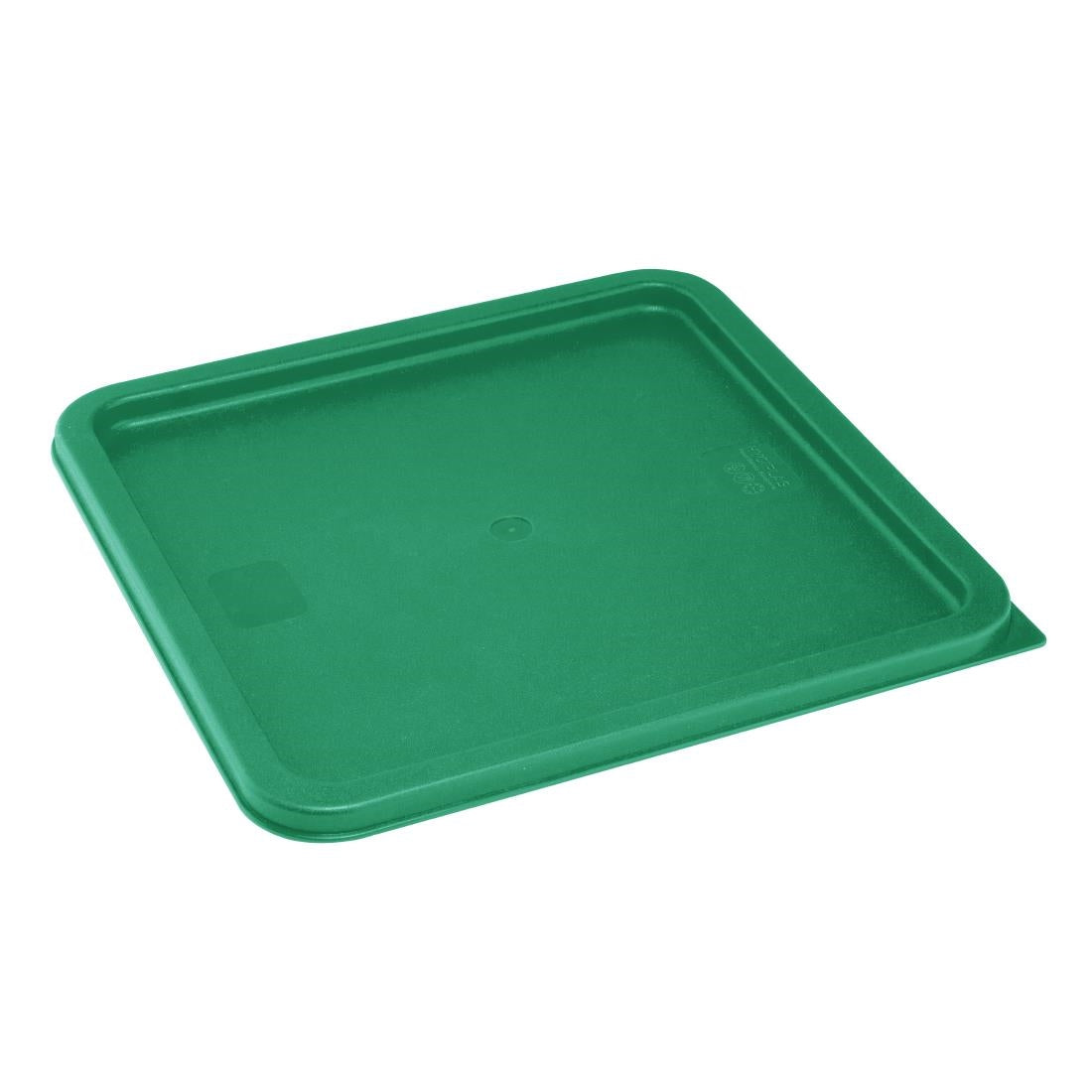 HY415 - Hygiplas Square Food Storage Container Lid Green Large