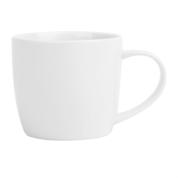 Olympia Whiteware Low Mugs 220ml (12 Pack)
