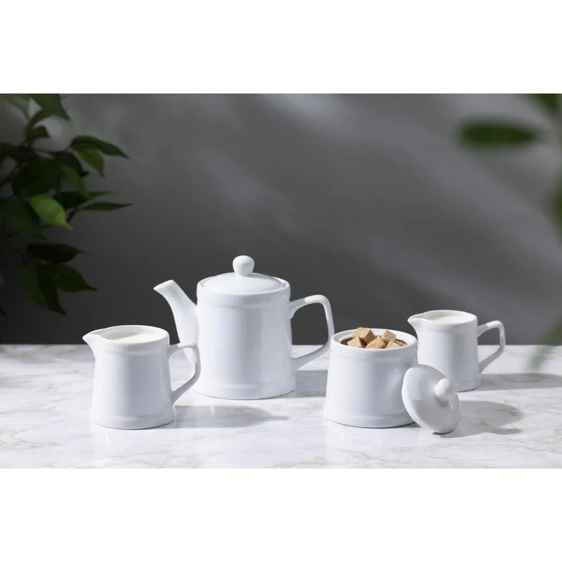 HY545 Olympia Whiteware Pier Jug - 120ml (Box 6)