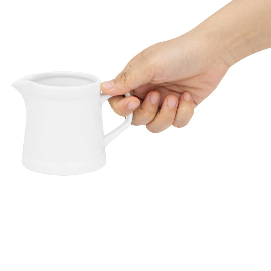 HY546 Olympia Whiteware Pier Jug - 200ml (Box 6)