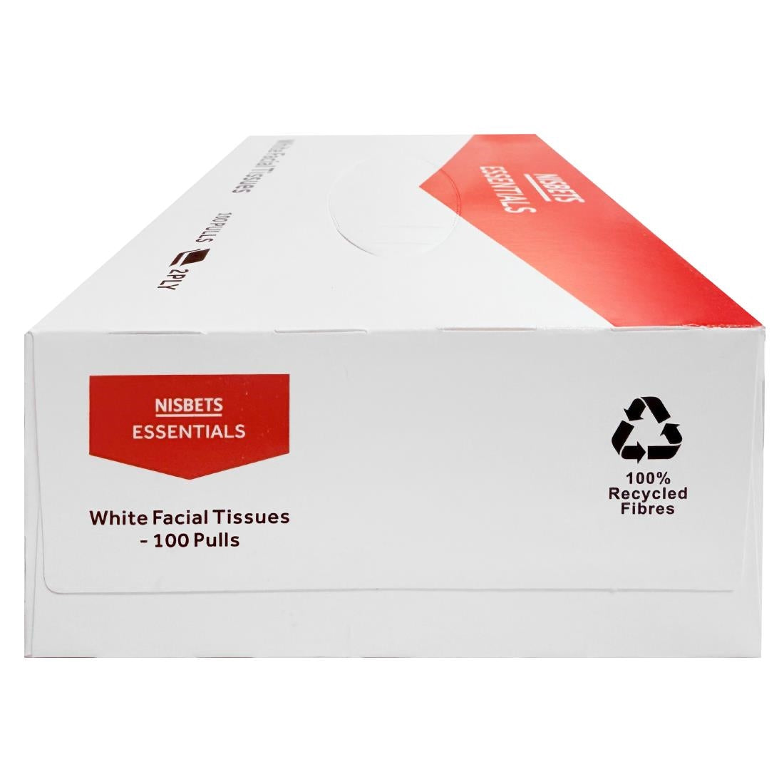 HY596 Nisbets Essentials White Facial Tissues - 100 Sheets (36 Pack)