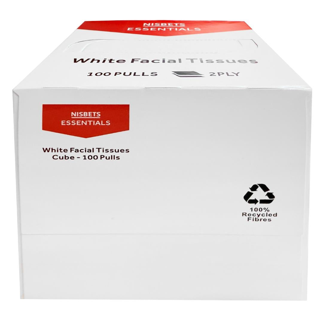 HY597 Nisbets Essentials Facial Tissues Cube - 100 sheets (36 Pack)