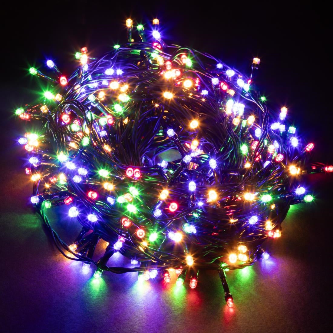 HY743 Status Varberg 400 Multi Coloured LED Indoor/Outdoor String Lights