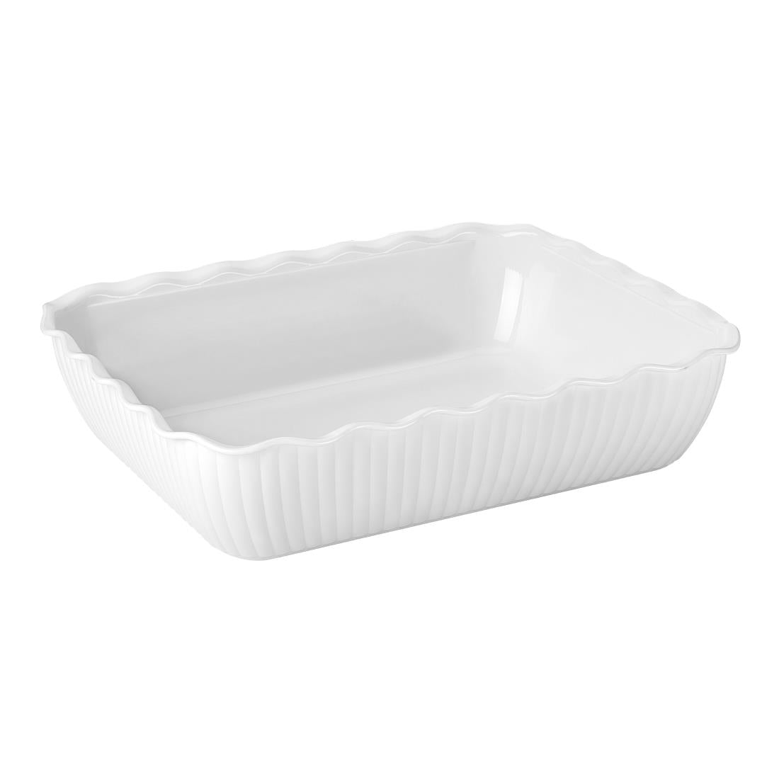 HY801 Olympia Kristallon Large Salad Crock - White