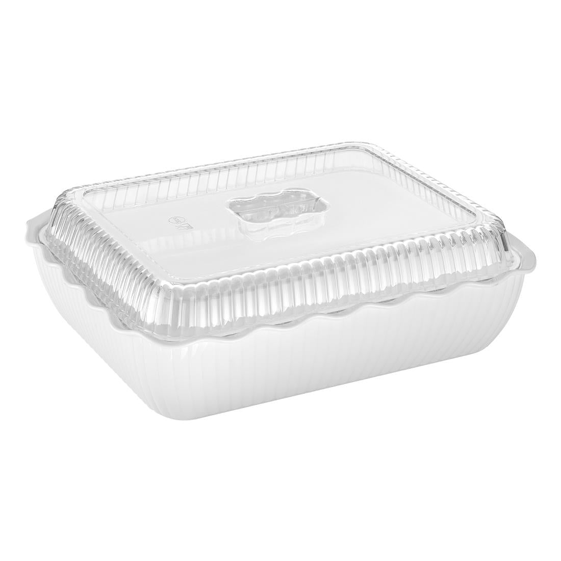HY802 Olympia Kristallon Raised Lid for Large Salad Crock