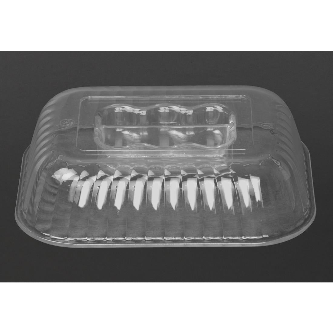 HY808 Olympia Kristallon Raised Lid for Small Salad Crock